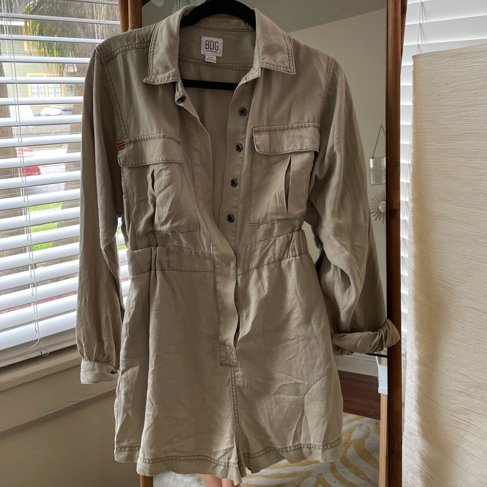 Urban Outfitters button up romper